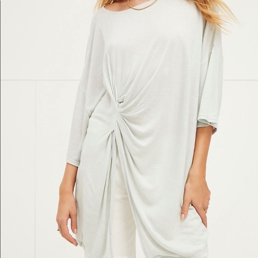 NWT free people daisy tunic in sage M